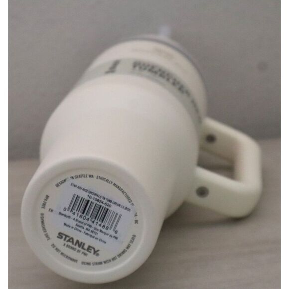 Stanley 40oz Cream The Flowstate Quencher H2.0 Stainless Steel Tumbler - Picture 6 of 11